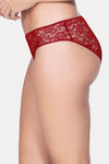 Amante Low Rise Three-Fourth Coverage Bikini Panty - Rumba Red Impatiens Pink — thumbnail 2